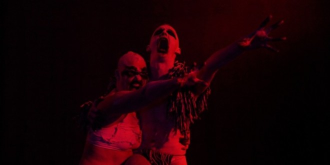 Caliban from The Tempest Zen Zen Zo Physical Theatre (c) S.Woods 2009