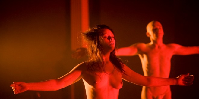 Spinning from Zeitgeist Zen Zen Zo Physical Theatre (c) Morgan Roberts 2009